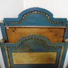 Letto singolo dipinto - prov. Val Pusteria