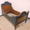 Letto singolo dipinto - prov. Val Pusteria